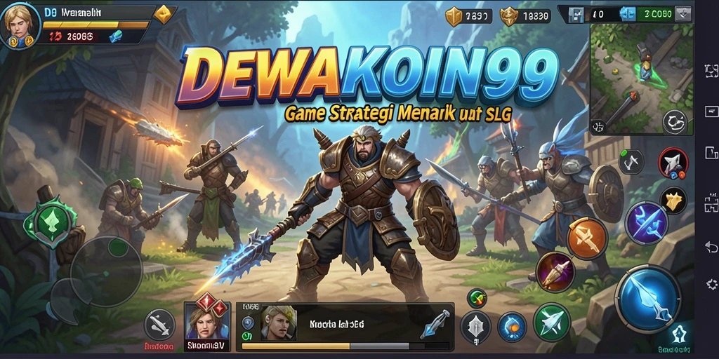 Tampilan gameplay seru dalam DEWAKOIN99 yang penuh strategi.
