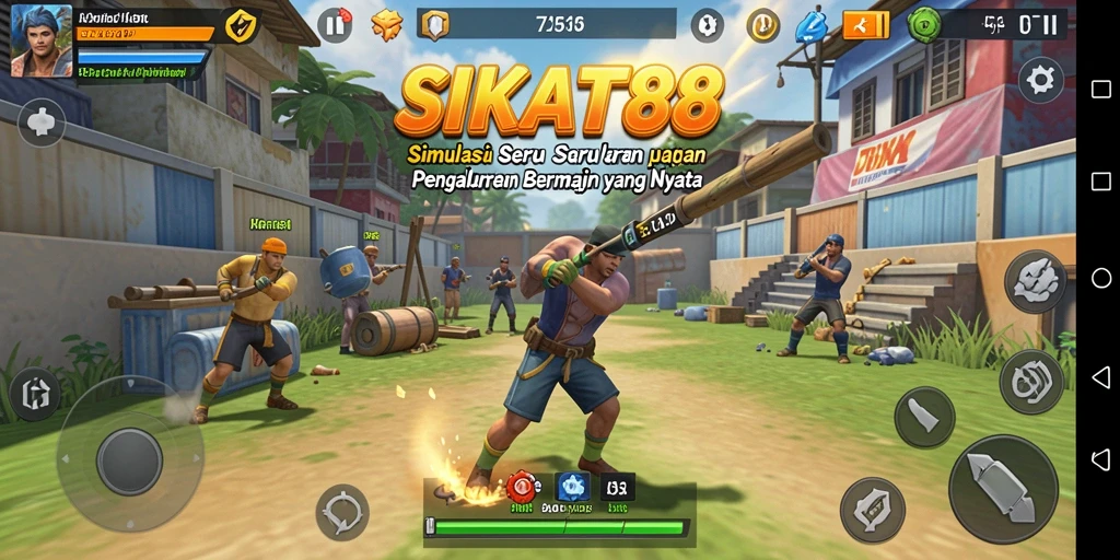 Tangkapan layar gameplay SIKAT88 menunjukkan pengalaman Simulation yang interaktif.