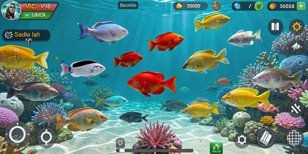 Screenshot menarik dari gameplay Tembak Ikan V98 yang seru.