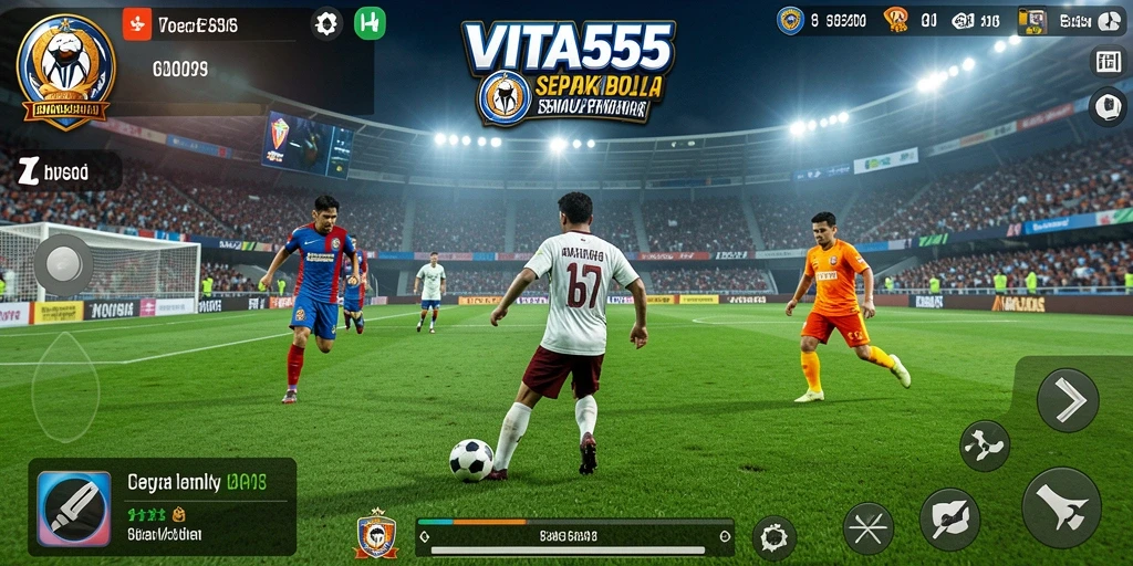 Tampilan gameplay VITA555 yang menakjubkan dan realistis.