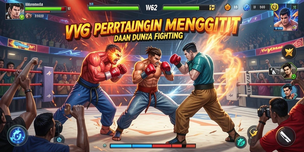 Screenshot gameplay <strong>VV62</strong> menampilkan aksi pertarungan yang mendebarkan.