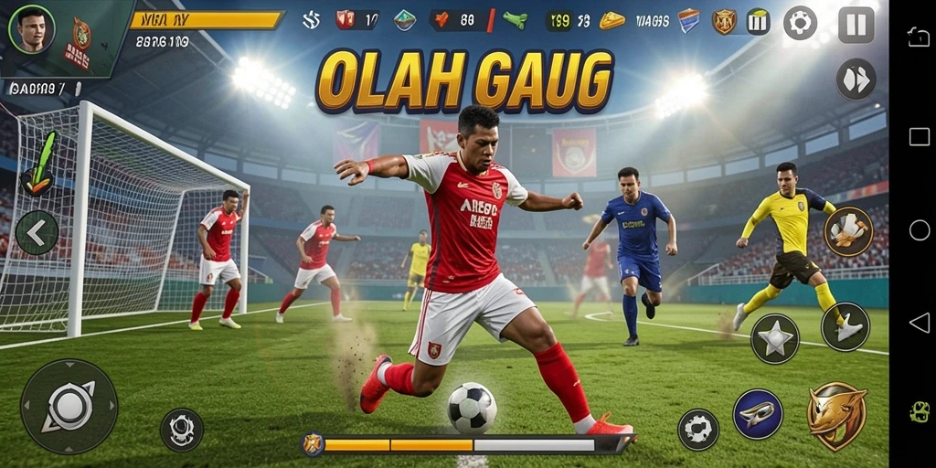 Tampilan luar biasa dari gameplay Y89 dengan aksi olahraga yang seru.